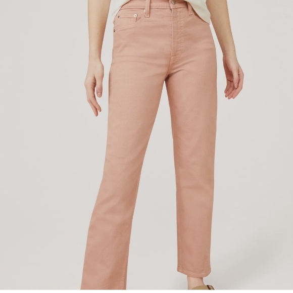 Free Assembly The Original 90's Straight Pink Pants - NWT Size 6 - Picture 14 of 15